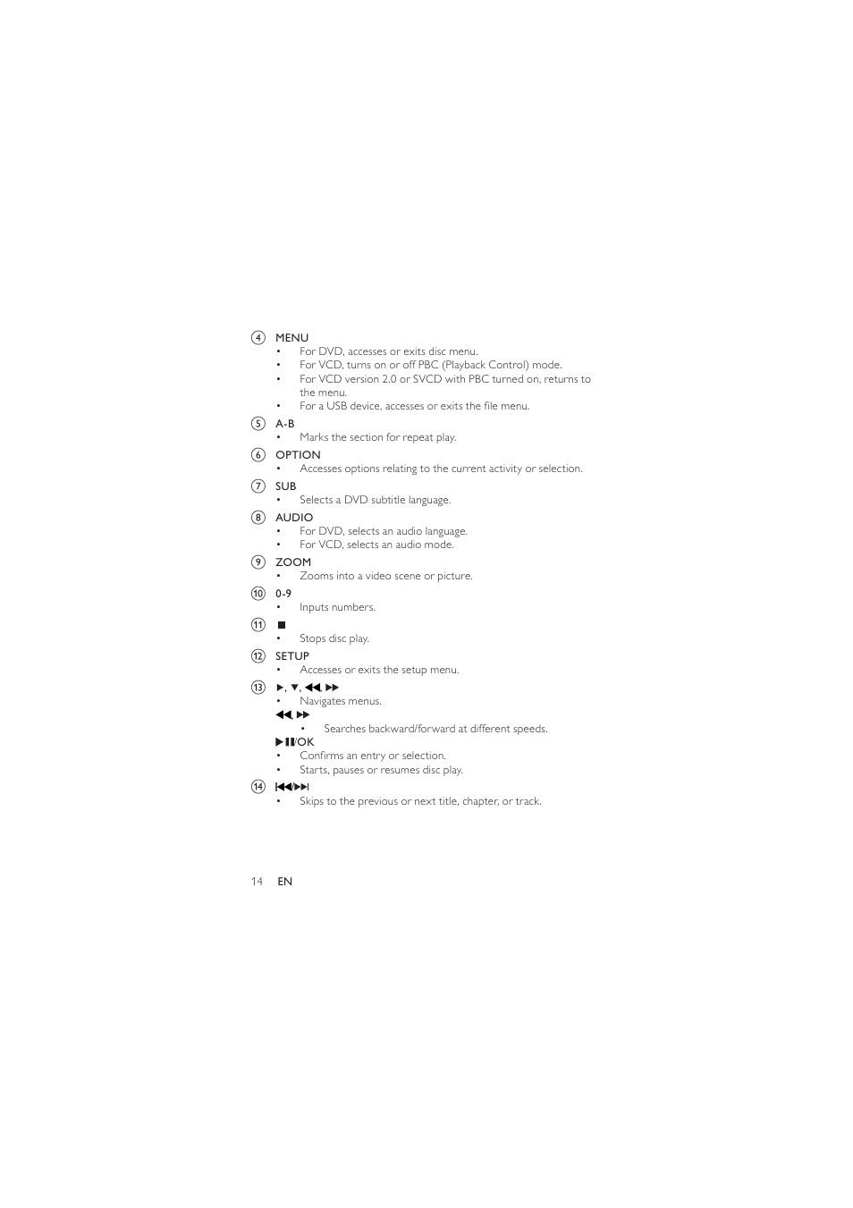 Philips PD7040/05 User Manual | Page 13 / 23