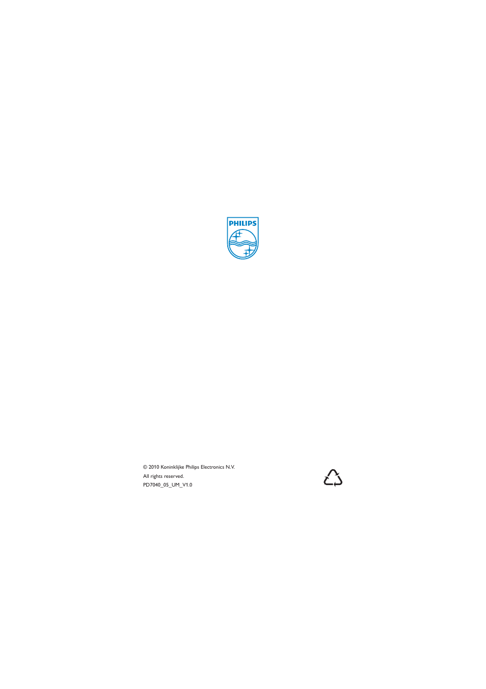 Philips PD7040/05 User Manual | Page 23 / 23