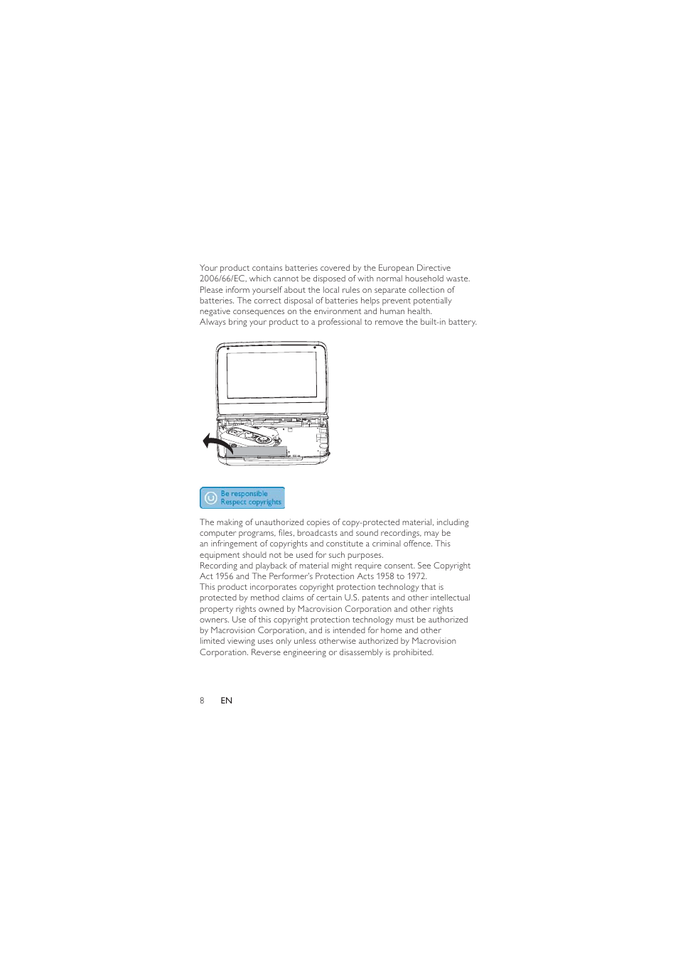 Philips PD7040/05 User Manual | Page 7 / 23