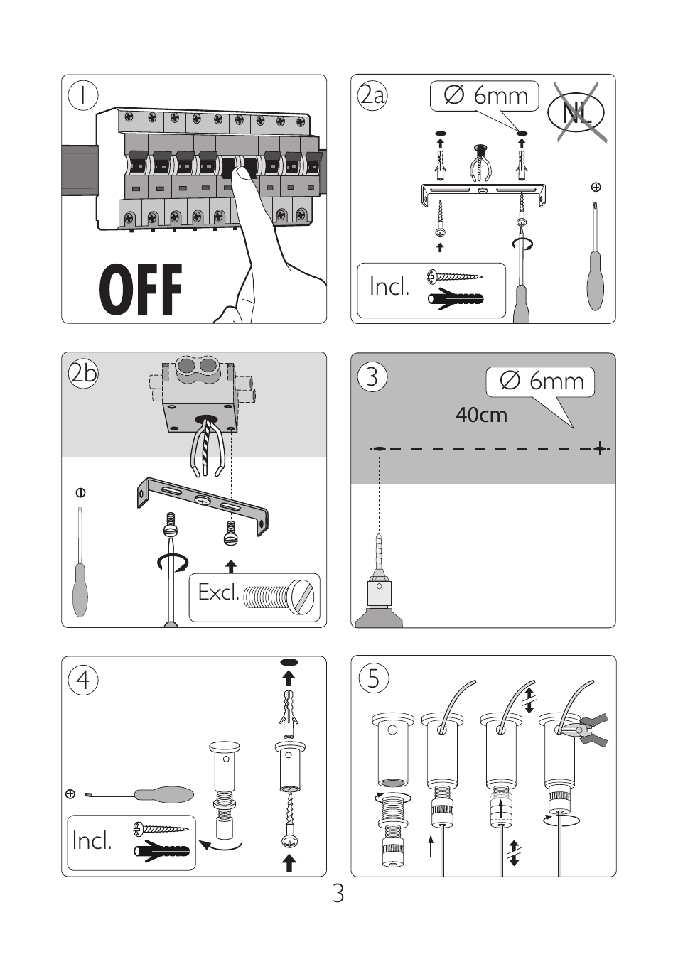 Ø 6mm incl | Philips Ecomoods 40341/48/16 User Manual | Page 3 / 38