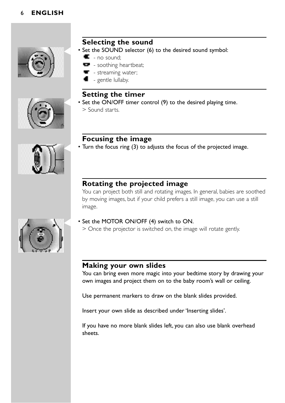 Philips SBC SC940 User Manual | Page 5 / 67