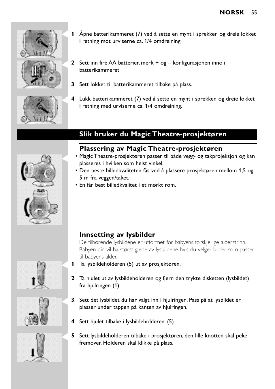 Innsetting av lysbilder | Philips SBC SC940 User Manual | Page 54 / 67