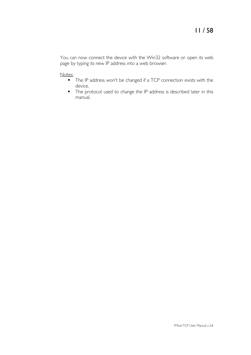 Philips FMod-TCP BOX User Manual | Page 11 / 58