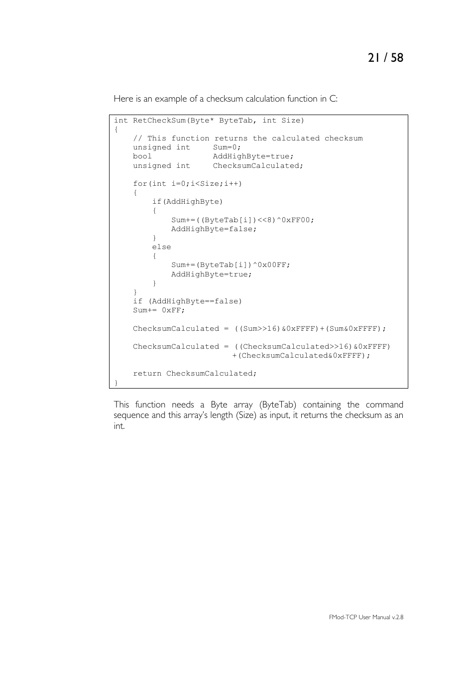 Philips FMod-TCP BOX User Manual | Page 21 / 58