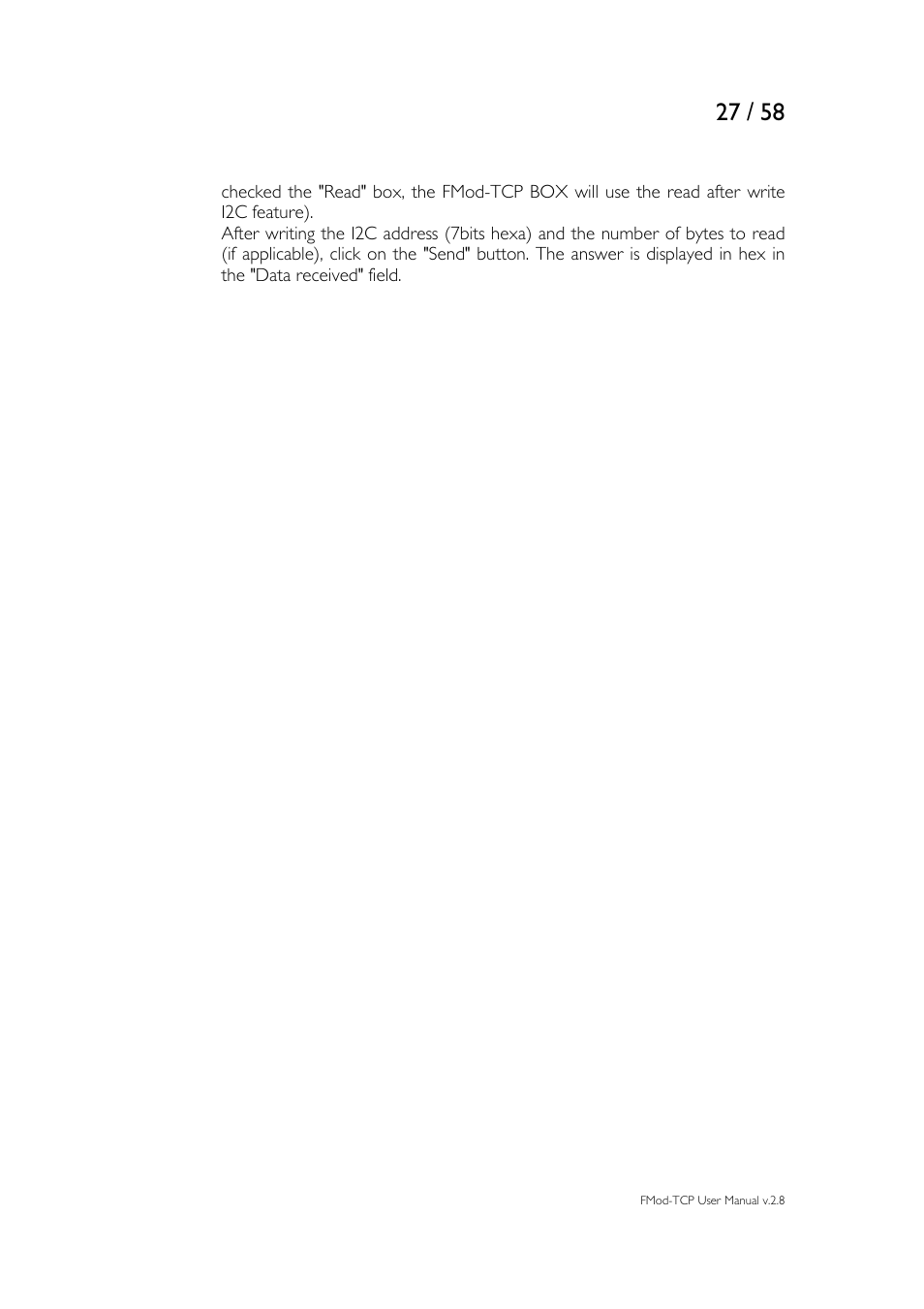 Philips FMod-TCP BOX User Manual | Page 27 / 58