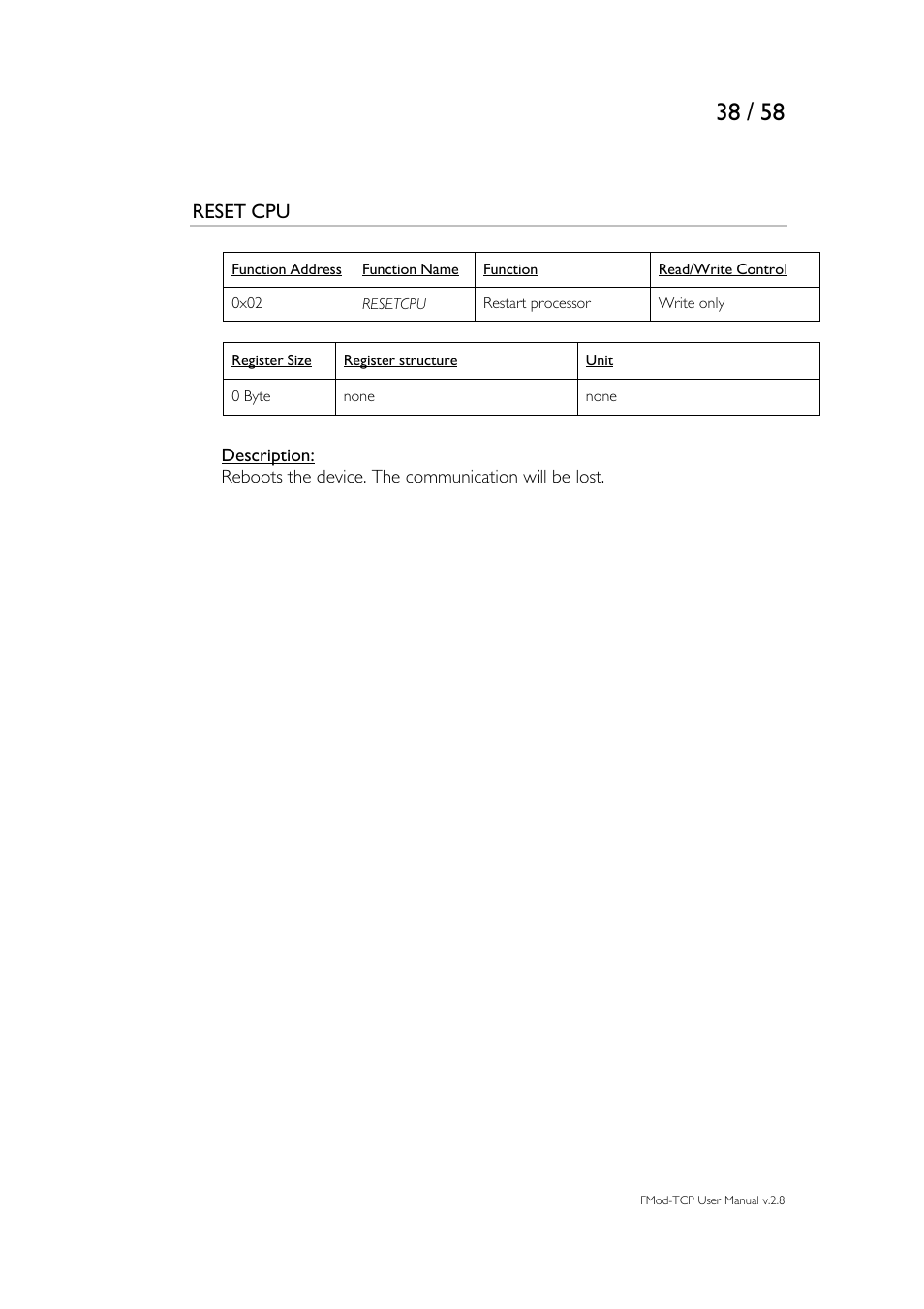Philips FMod-TCP BOX User Manual | Page 38 / 58