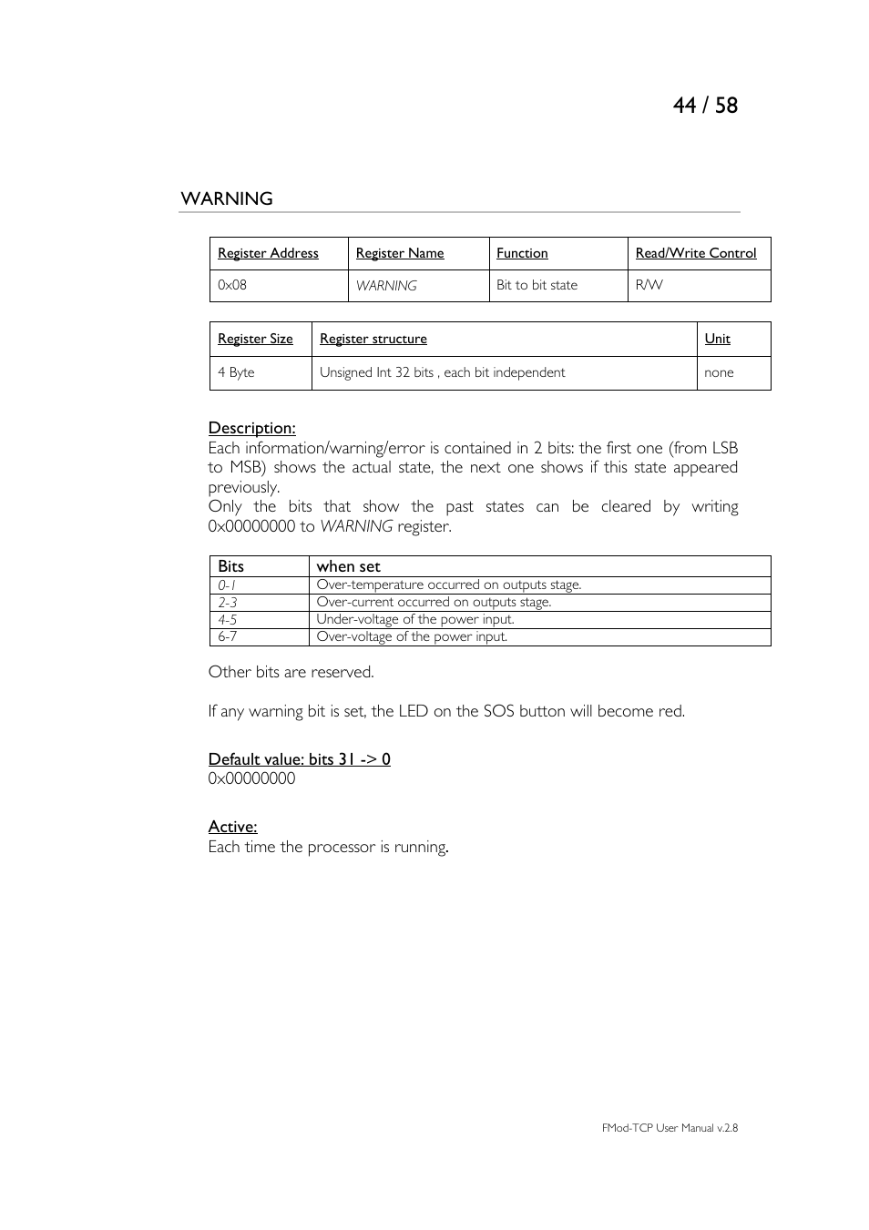 Philips FMod-TCP BOX User Manual | Page 44 / 58