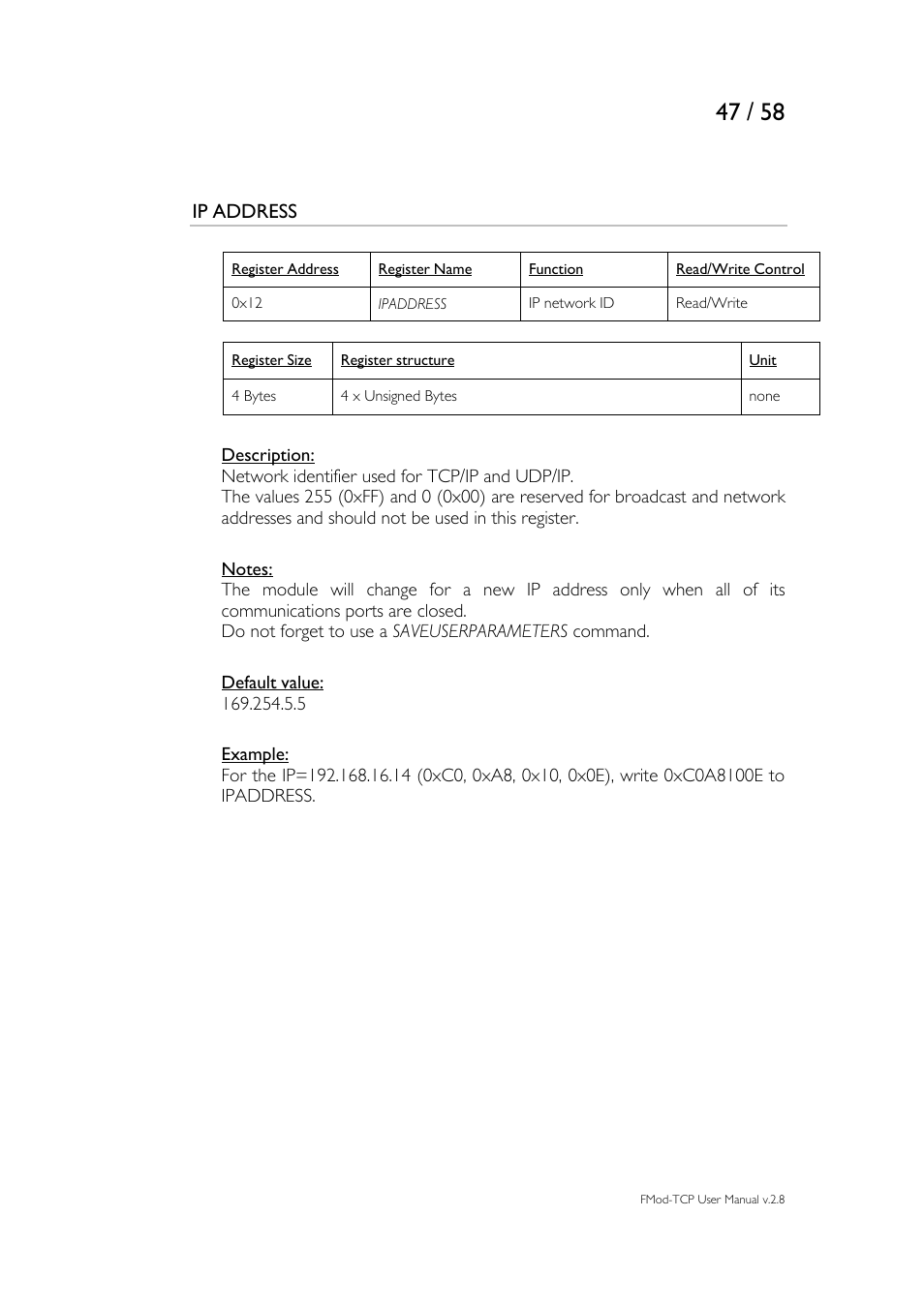 Philips FMod-TCP BOX User Manual | Page 47 / 58