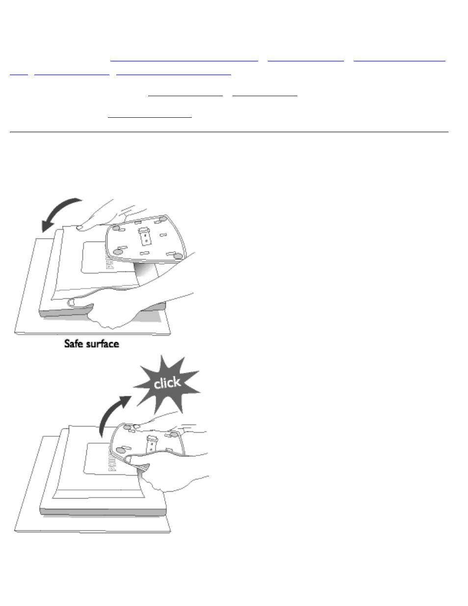 The base | Philips 150S4FG User Manual | Page 56 / 78