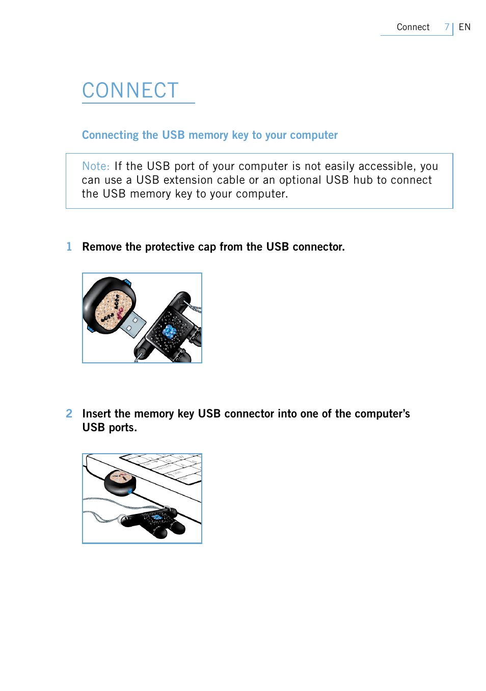 Connect | Philips Active Crystals USB Memory Key Naughty Raymond FM02SW00/FM02SW10 User Manual | Page 9 / 104