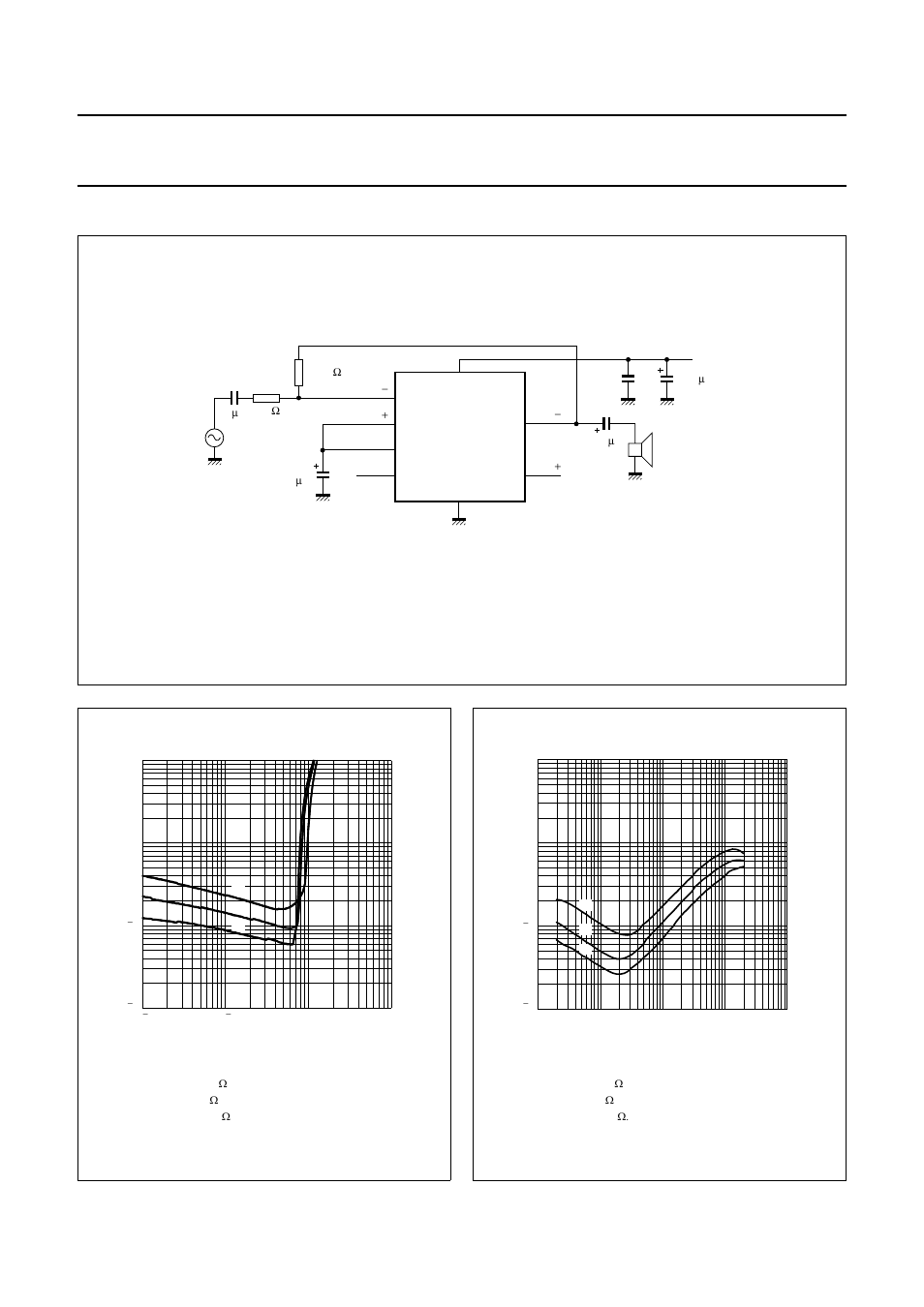 Se application, N in fig.14, Se application fig.14 se application | Fig.15 thd as a function of p, Fig.16 thd as a function of frequency | Philips TDA8543 User Manual | Page 11 / 19