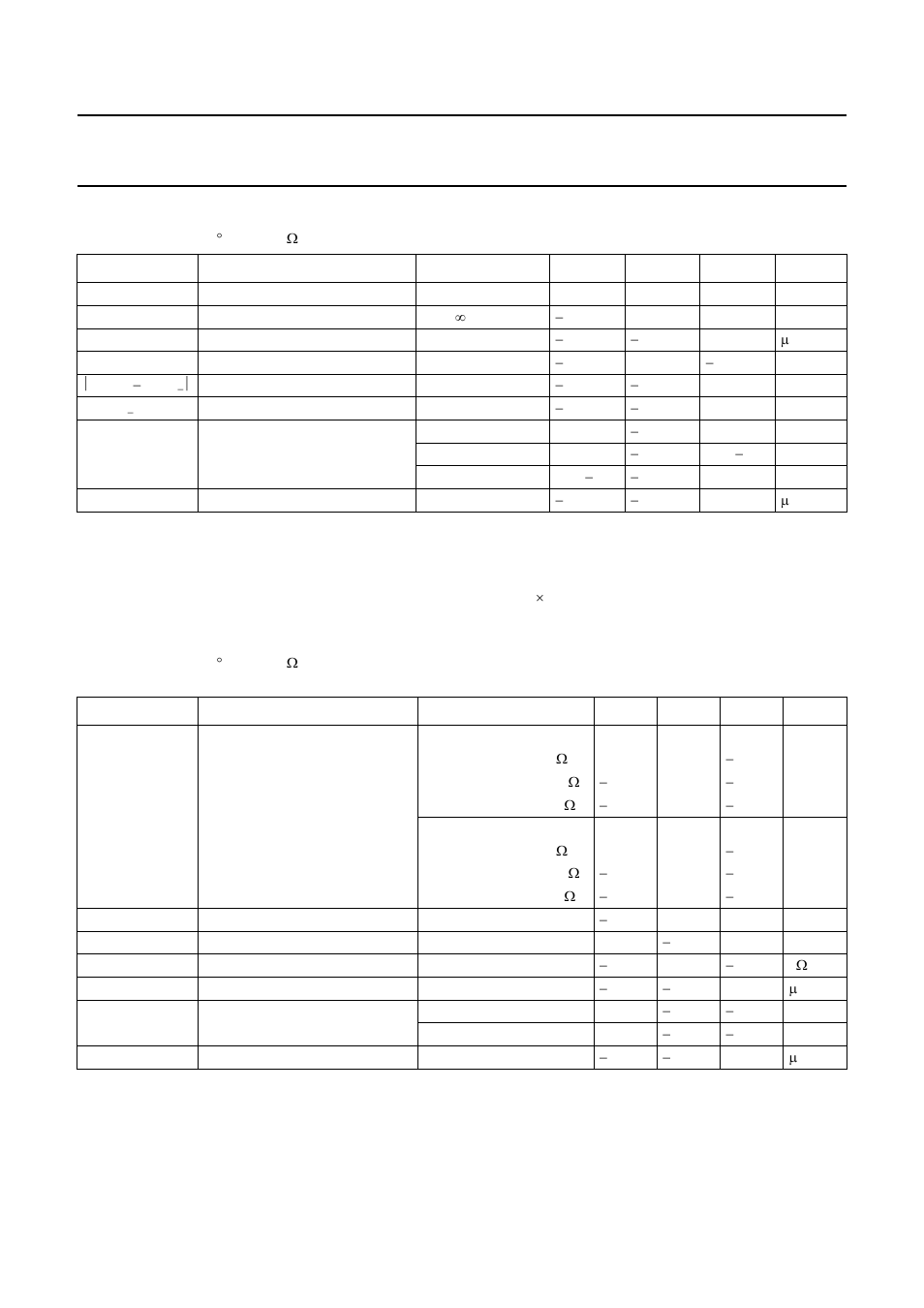 Dc characteristics, Ac characteristics | Philips TDA8543 User Manual | Page 6 / 19