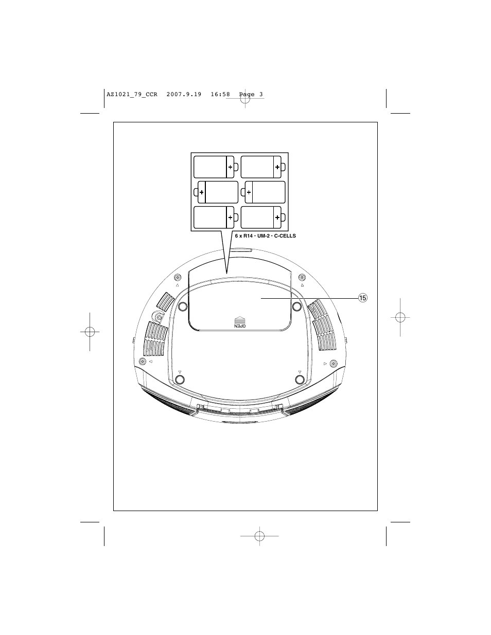 Philips C AZ1021N User Manual | Page 3 / 13