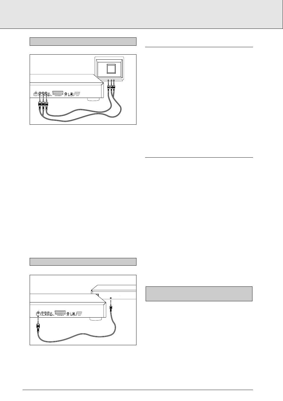 English, Standard connections, Caution | Digital audio (stereo) sound connection, Multichannel sound for home theatre, Excellent a/v connection | Philips DVD170AT User Manual | Page 6 / 20