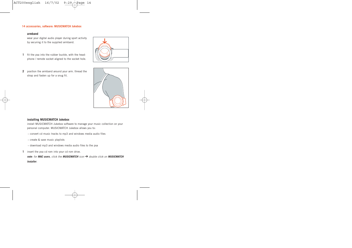 Philips ACT200 User Manual | Page 14 / 33