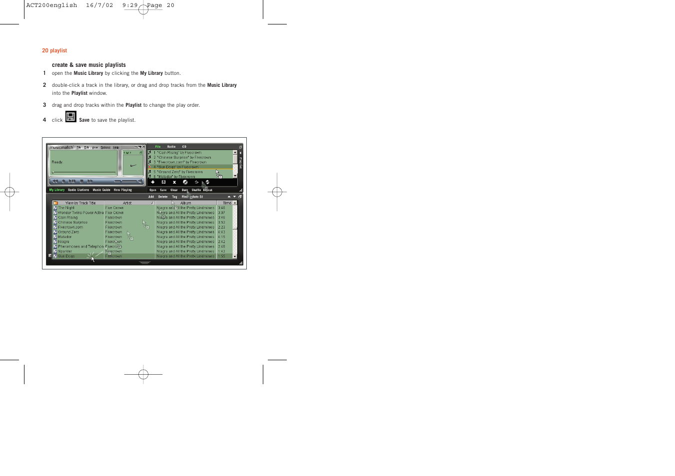 Philips ACT200 User Manual | Page 20 / 33