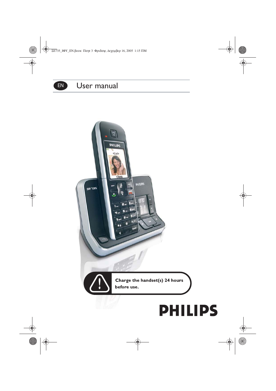 Philips SE735 User Manual | 71 pages
