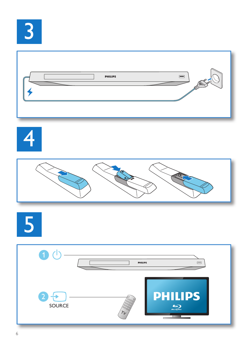 Philips BDP3305 User Manual | Page 6 / 27