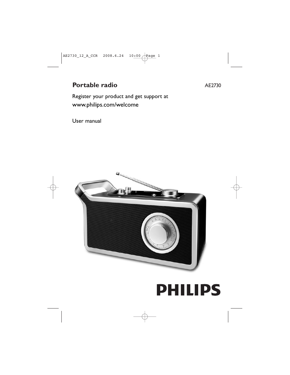 Philips AE2730 User Manual | 9 pages