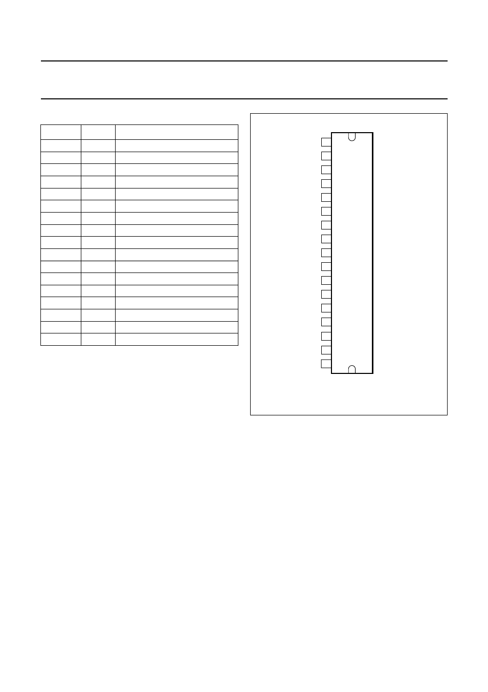 Pinning | Philips TDA1563Q User Manual | Page 4 / 32