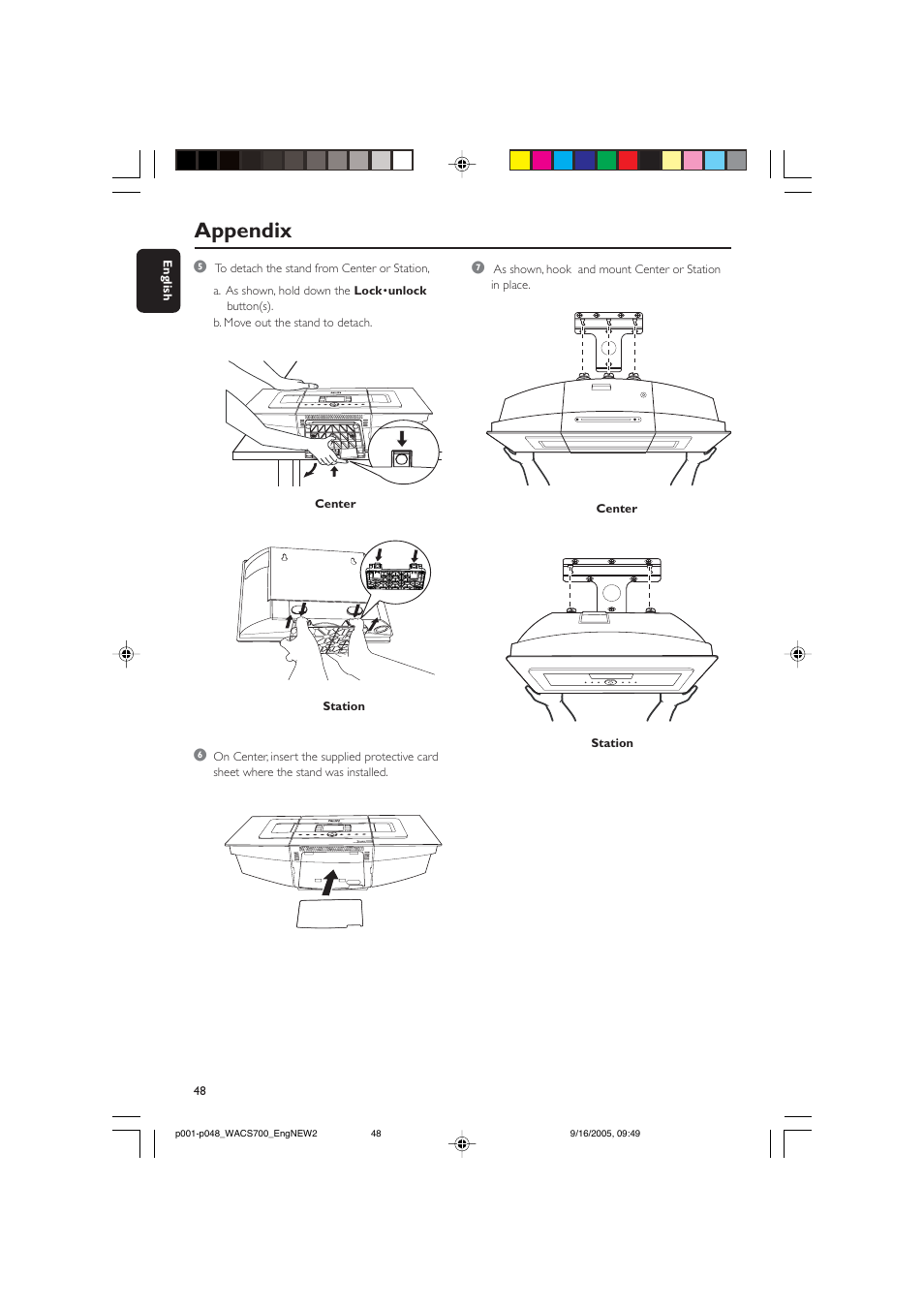 Appendix | Philips WACS700 User Manual | Page 48 / 48