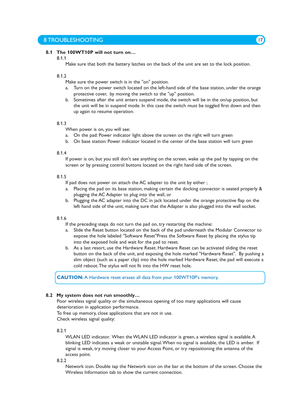 Philips 100WT10P User Manual | Page 19 / 29