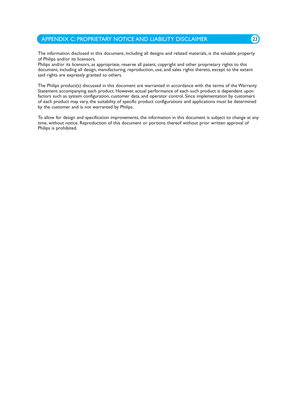 Philips 100WT10P User Manual | Page 25 / 29