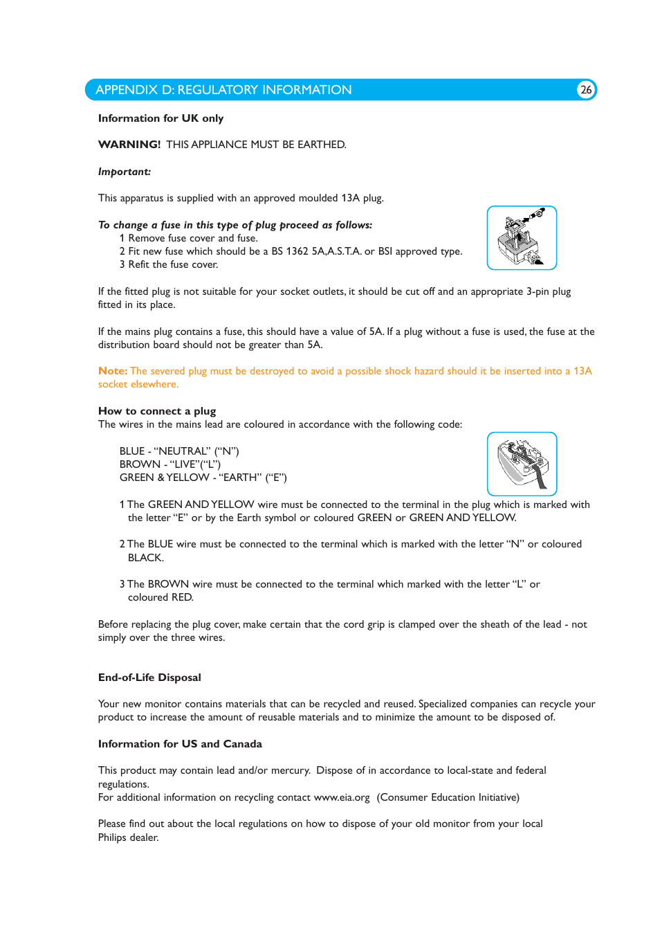 Philips 100WT10P User Manual | Page 28 / 29