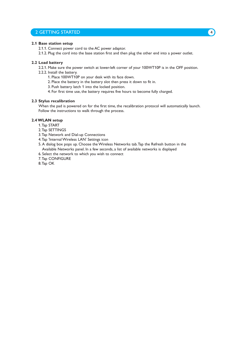 Philips 100WT10P User Manual | Page 6 / 29