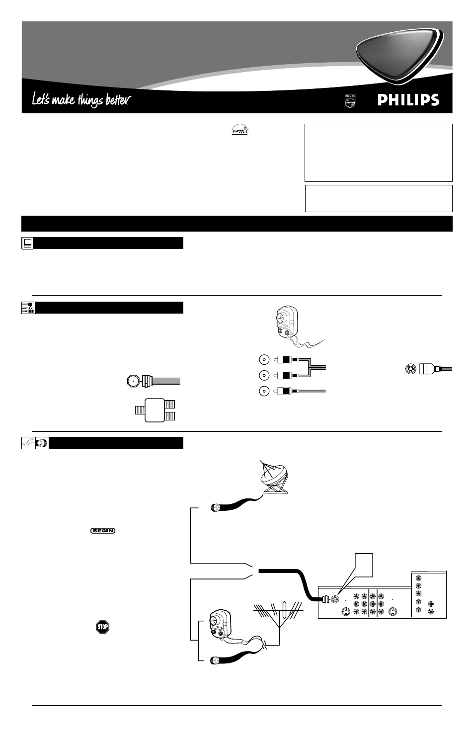 Philips 50PP 9202 User Manual | 8 pages