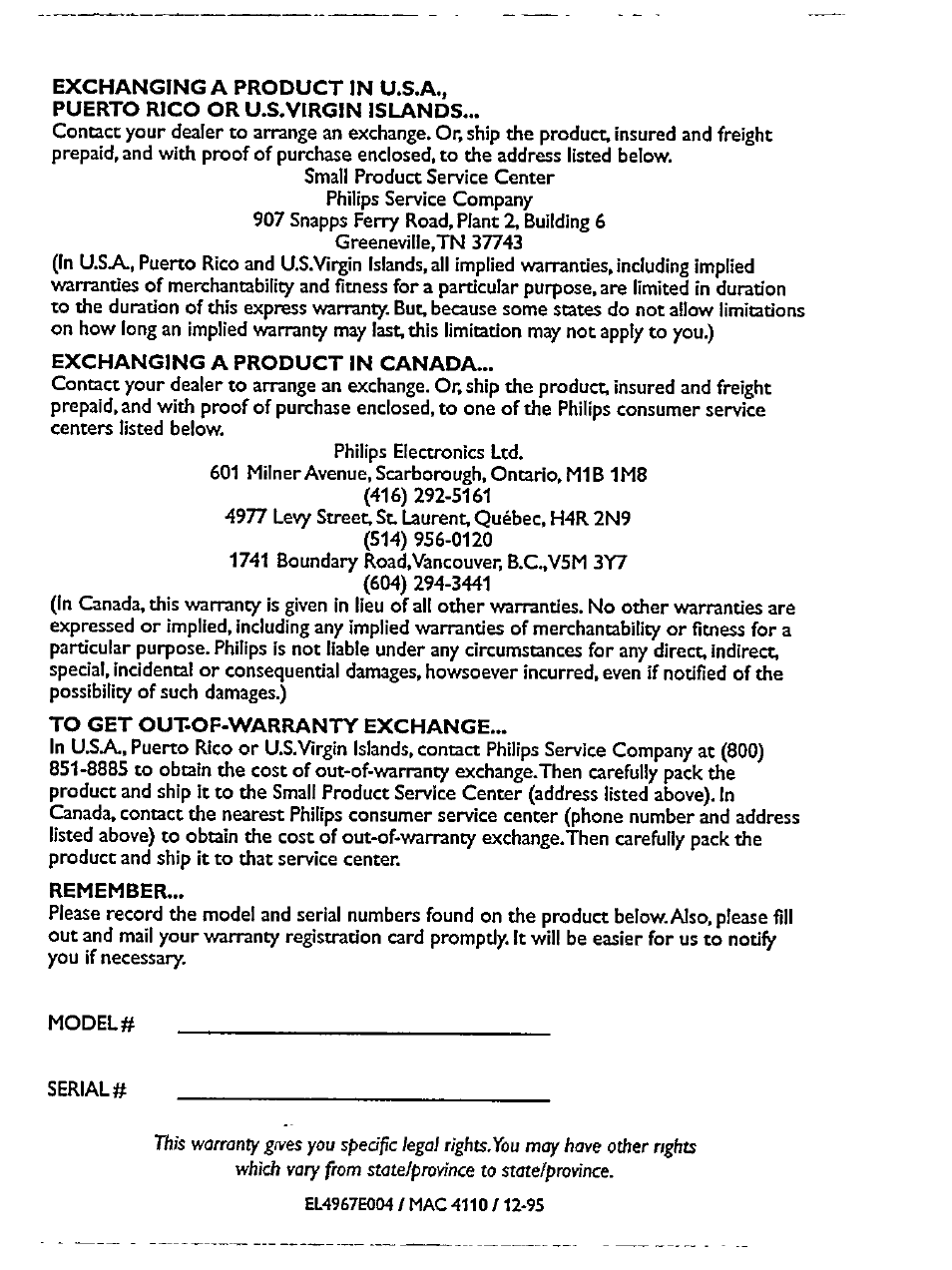 Philips Magnavox AZ 7356 User Manual | Page 21 / 22