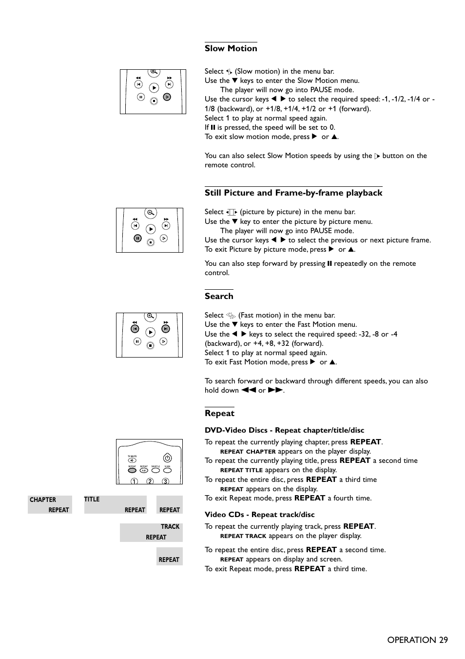 Philips DVD865 User Manual | Page 29 / 38