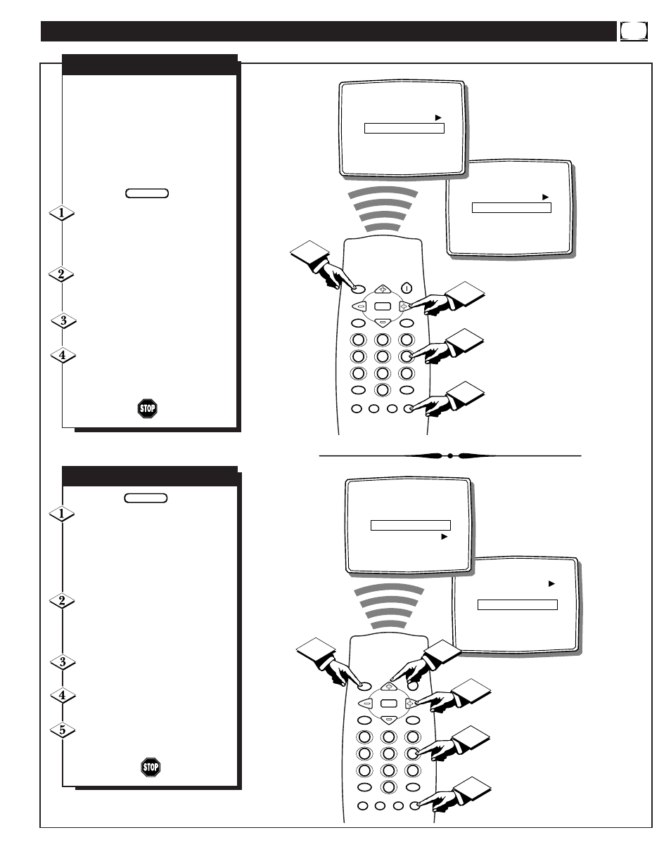 Tv c, Ow to, Se the | Lock, Ontrol, Tv t | Philips 1-IB7771 E001 User Manual | Page 9 / 24