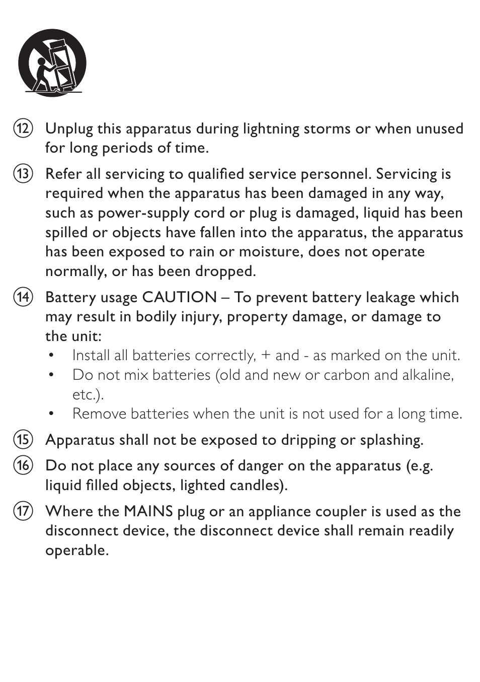 Philips AJ3138 User Manual | Page 3 / 22