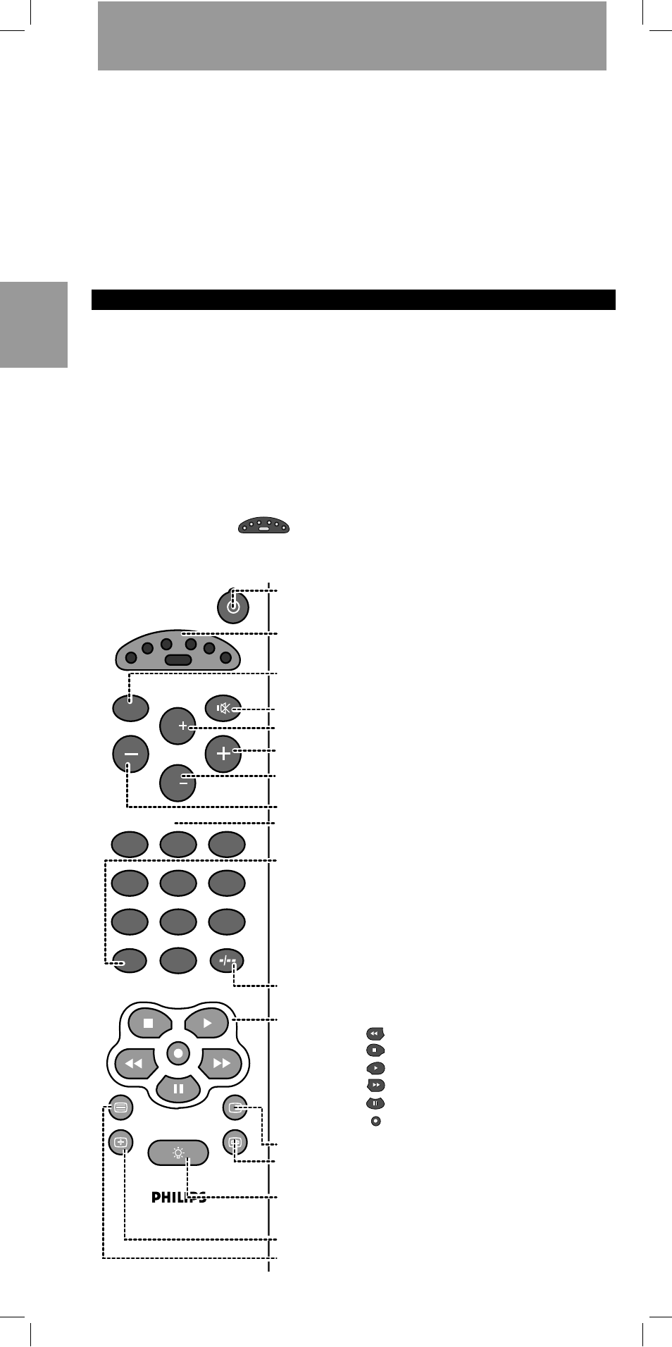 Bedienungsanleitung deutsch, 14 deutsch | Philips SBC RU 460 User Manual | Page 14 / 89