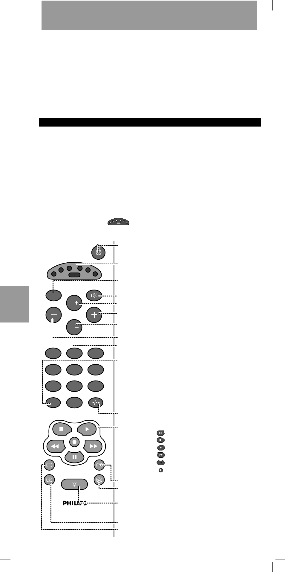 Istruzioni per l'uso italiano, 38 italiano | Philips SBC RU 460 User Manual | Page 39 / 89