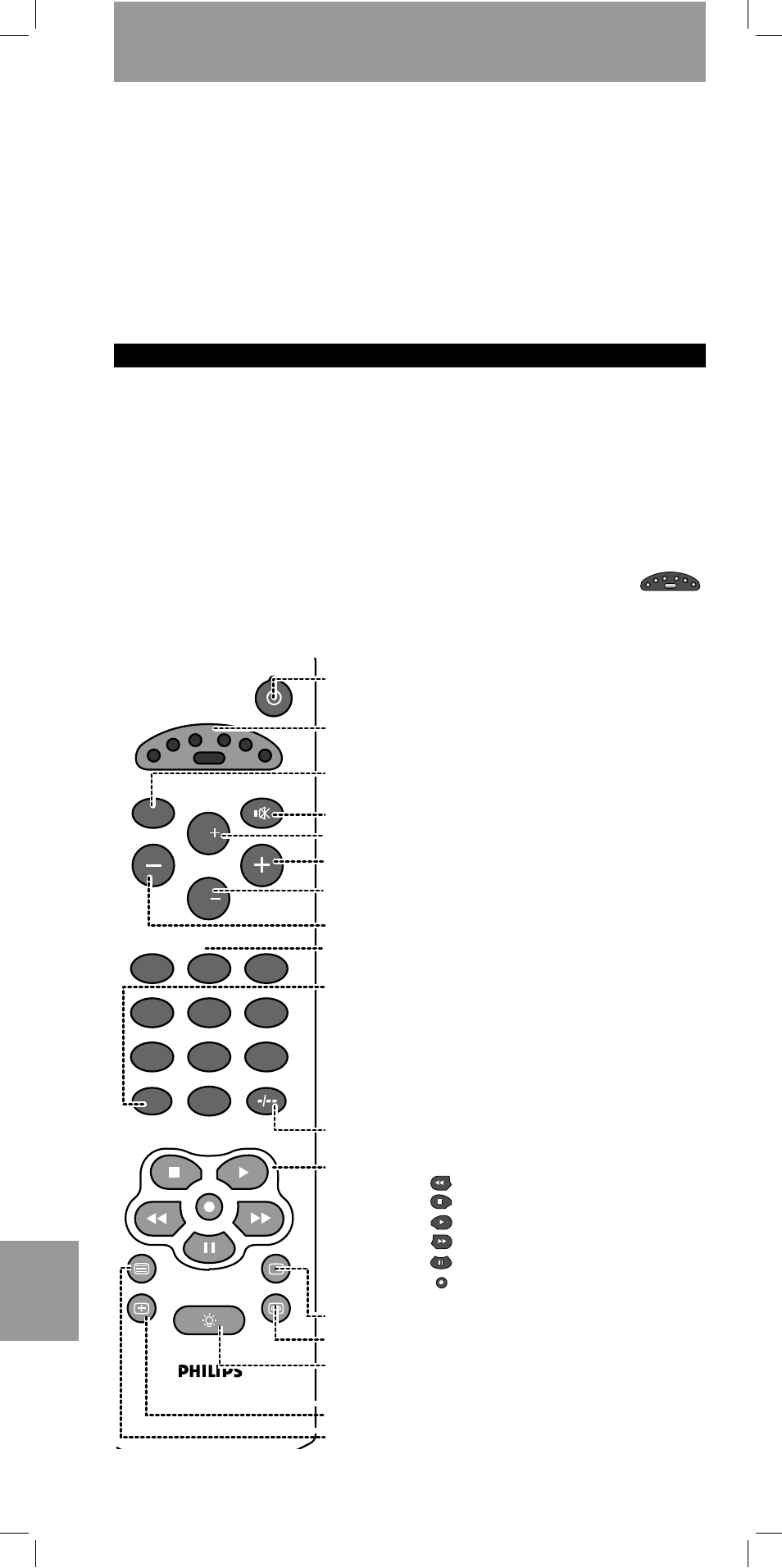 Bruksanvisning norsk, 62 nor sk | Philips SBC RU 460 User Manual | Page 63 / 89