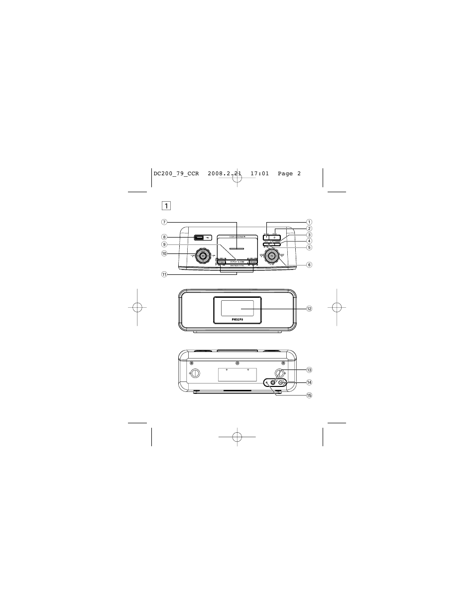 Philips DC200/79 User Manual | Page 2 / 18