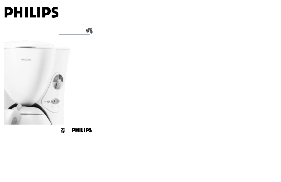 Philips coffee maker flavor select HD7606 User Manual | 9 pages