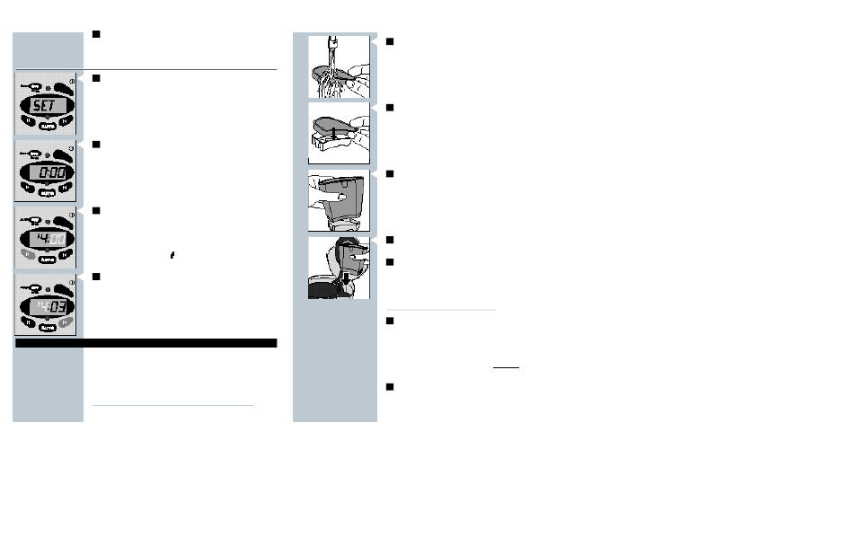 Philips coffee maker flavor select HD7606 User Manual | Page 5 / 9