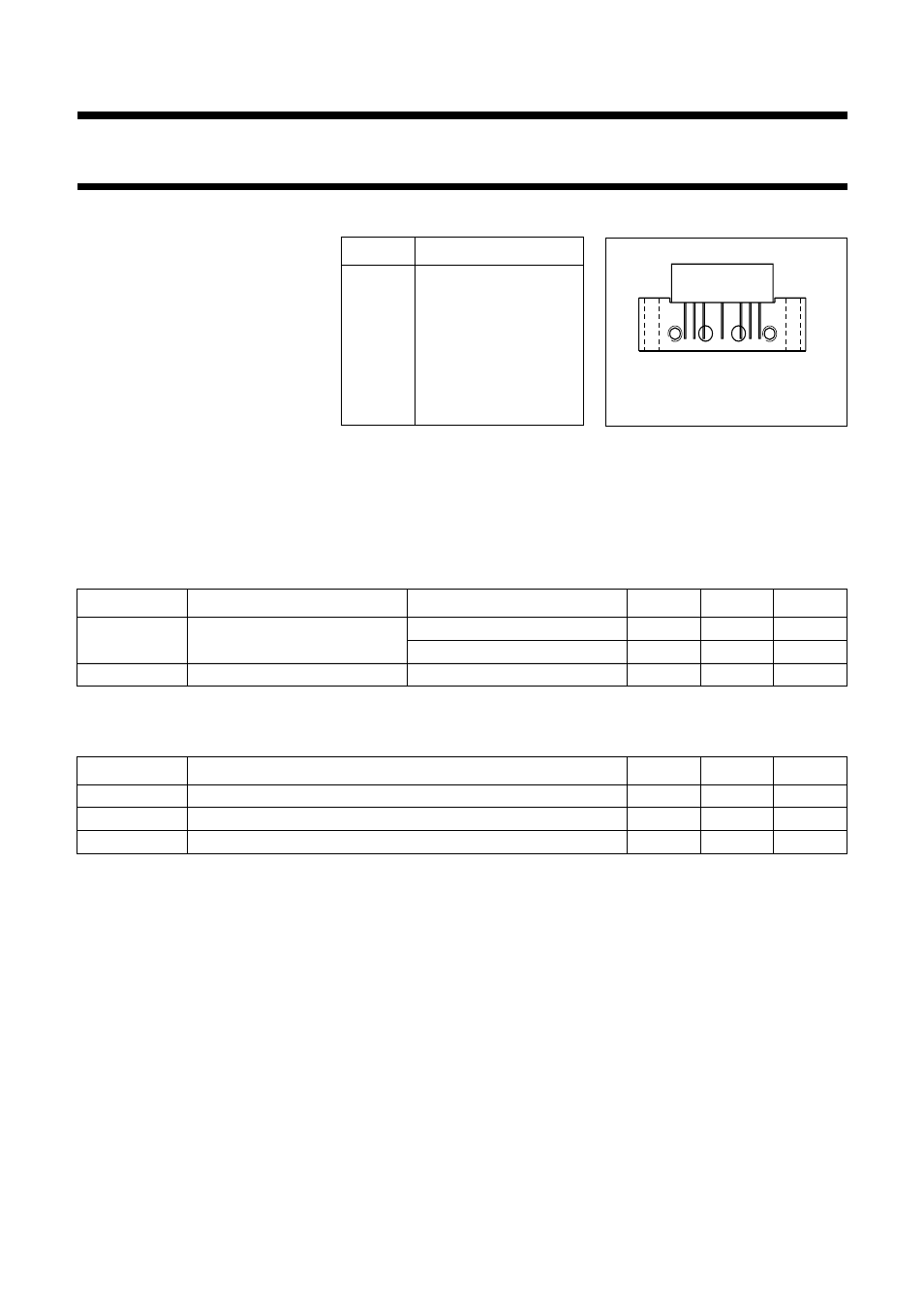 Features, Description, Pinning - sot115j | Pin configuration, Quick reference data, Limiting values, Catv amplifier module bgy685al | Philips BGY685AL User Manual | Page 2 / 8