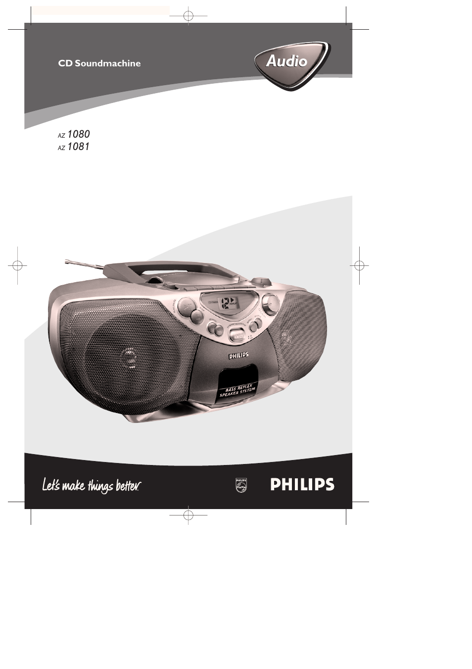 Philips AZ1080 User Manual | 14 pages