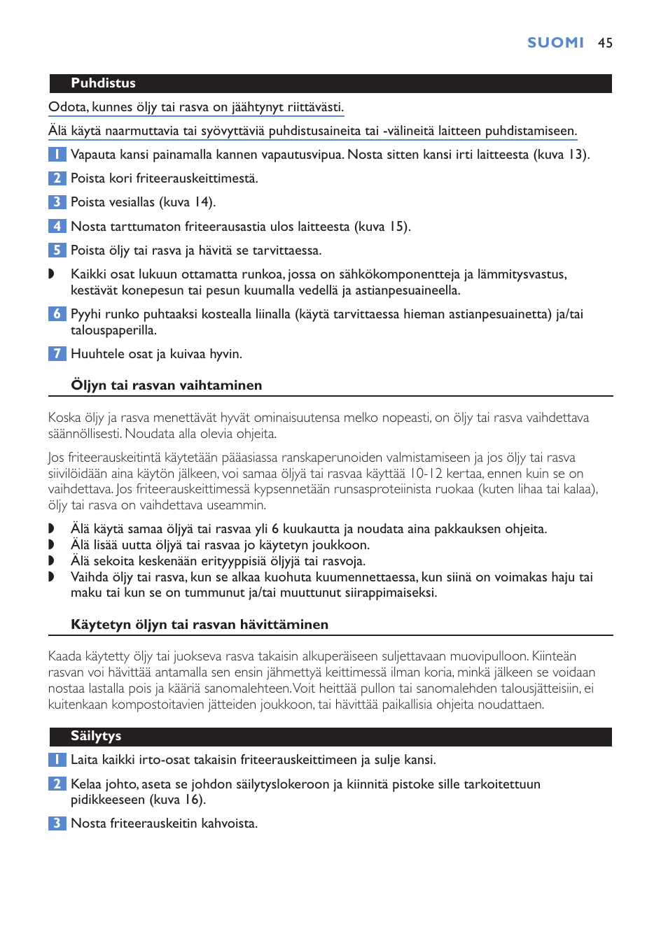 Philips Cucina HD6152 User Manual | Page 45 / 70