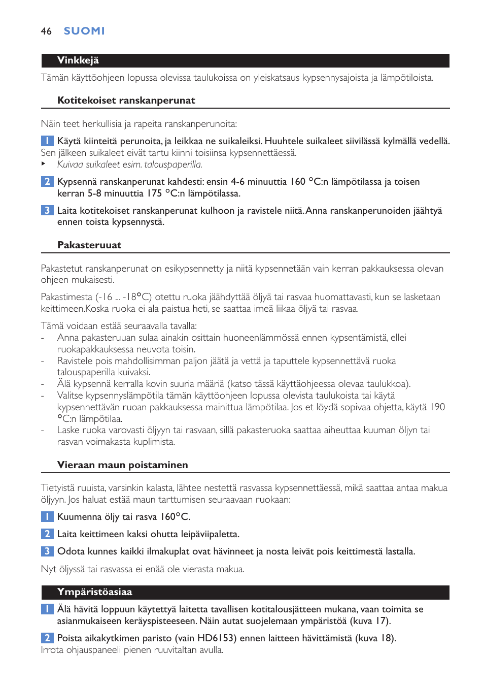 Philips Cucina HD6152 User Manual | Page 46 / 70