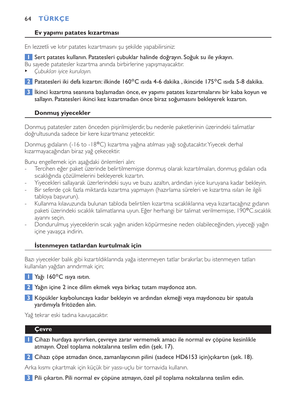 Philips Cucina HD6152 User Manual | Page 64 / 70