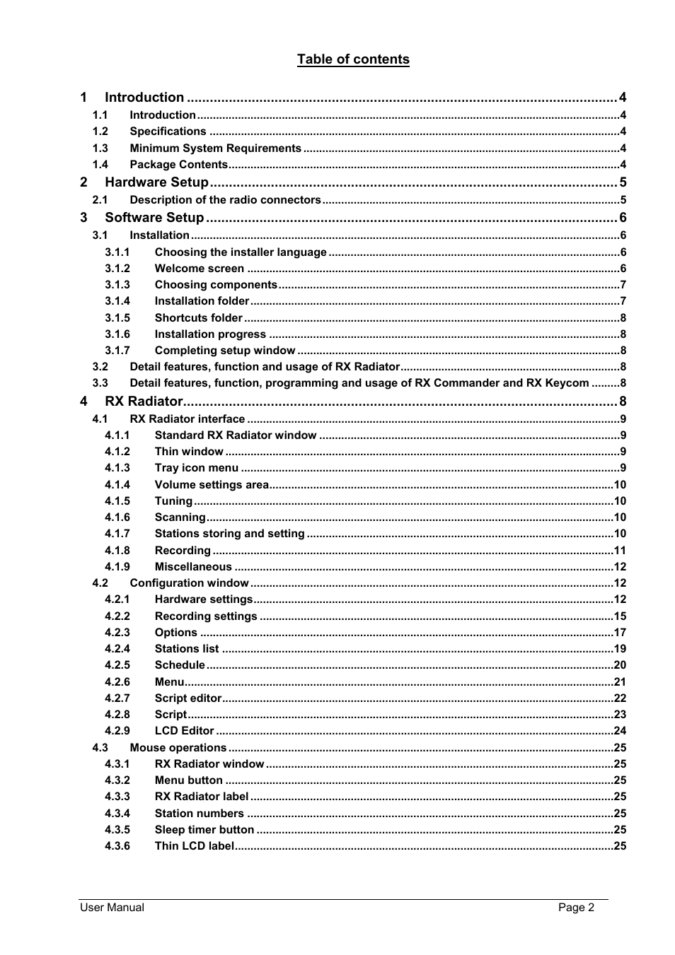 Philips FMU-100 User Manual | Page 2 / 38