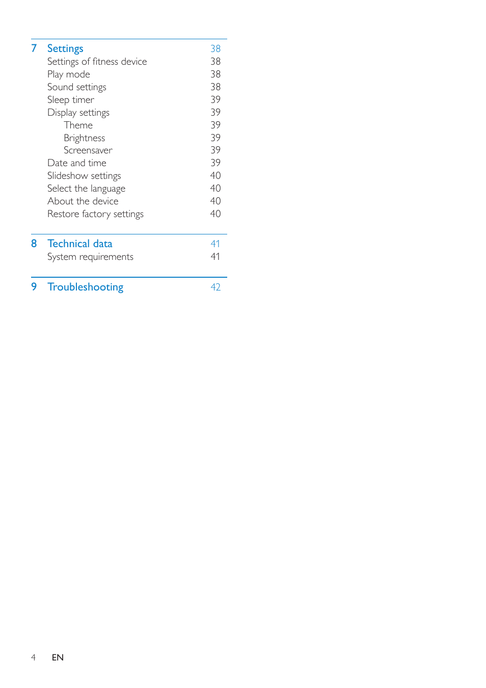 Philips ACT101M/17 User Manual | Page 4 / 43