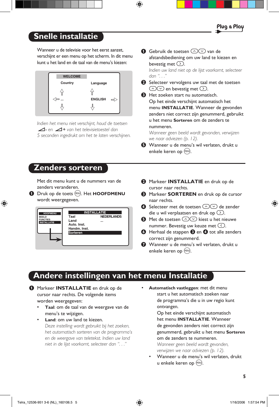 Philips 14PT1521 User Manual | Page 31 / 76