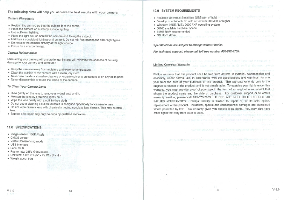 Philips SIC4750/27 User Manual | Page 7 / 8