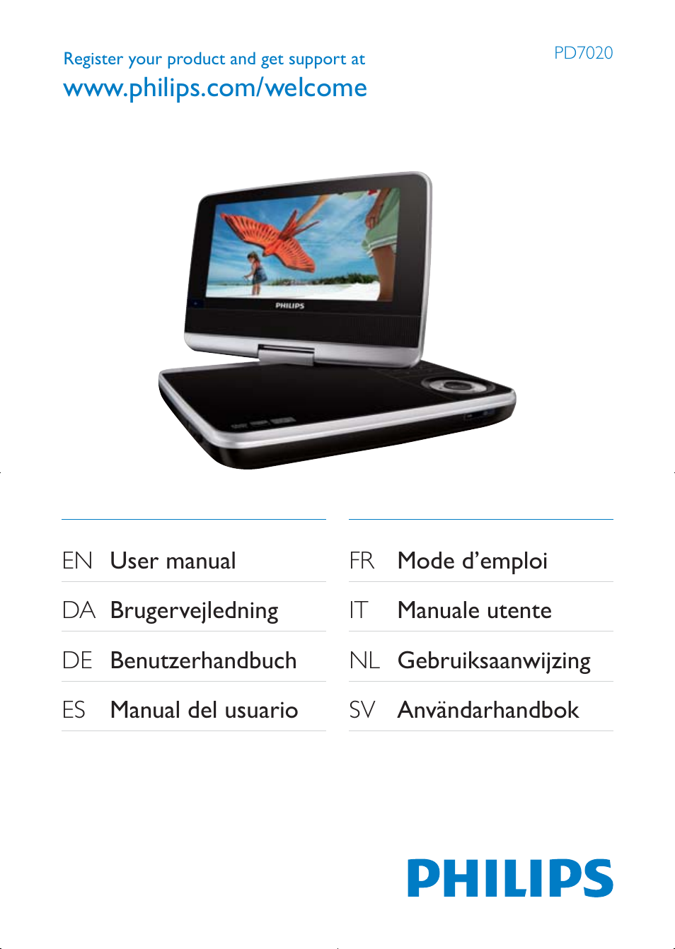 Philips PD7020/12 User Manual | 20 pages
